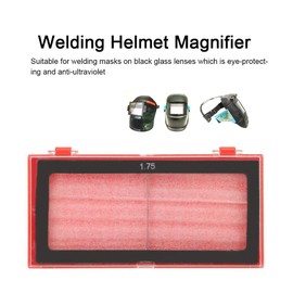 Magnification Welding Lens, Eye Protection Welding Helmet Magnifying Glass 0.75/1.25/1.75/2.25 Dioptres Welding Helmet Magnifying Glass / Fraudster Lens, Welding Lenses Magnifier (1.75)