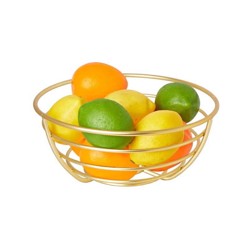 Spectrum Diversified Euro Kitchen Countertop Wire Fruit Bowl - Basket