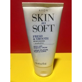 Avon 2Fresh & Smooth  Moisturizing Meadowfoam Body & Facial Hair Removal  Cream