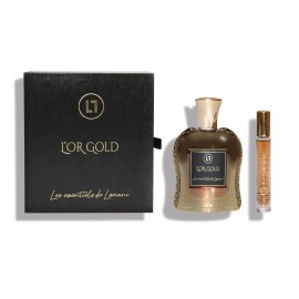 Les Essentiels de Lomani L'or Gold by Les Essentiels de Lomani 3.3oz EDP Unisex NEW SEALED Box