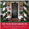 VELCRO Holiday Garland Tie for Decorations, Reusable Wrap, 30 Ft