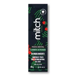 M-Mitch Pasta Dental Natural de Carbón Activado 100ml Sin Flúor y Vegana