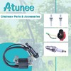 Atunee Ignition Coil Spark Plug with Starter Switch Kit for