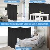MAYOLIAH 6 Panel Room Dividers Folding Privacy Screen, 10ft Wide
