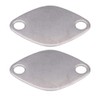EGR Valve Gasket, Stainless Steel EGR Valve Blanking Block Plate