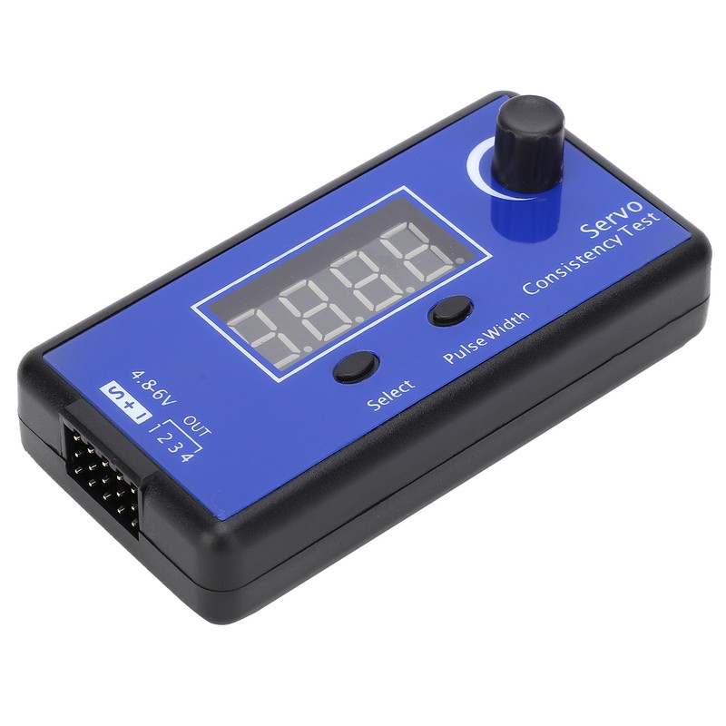 Servo ESC Tester MultiFunctional Brushless Brushed Motor Tester for RC