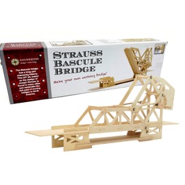 Pathfinders Strauss Trunnion Moving Bascule Bridge Wood Kit