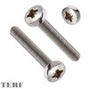 TERF® M6 X 30mm Pozi Pan Head Machine Screws Stainless