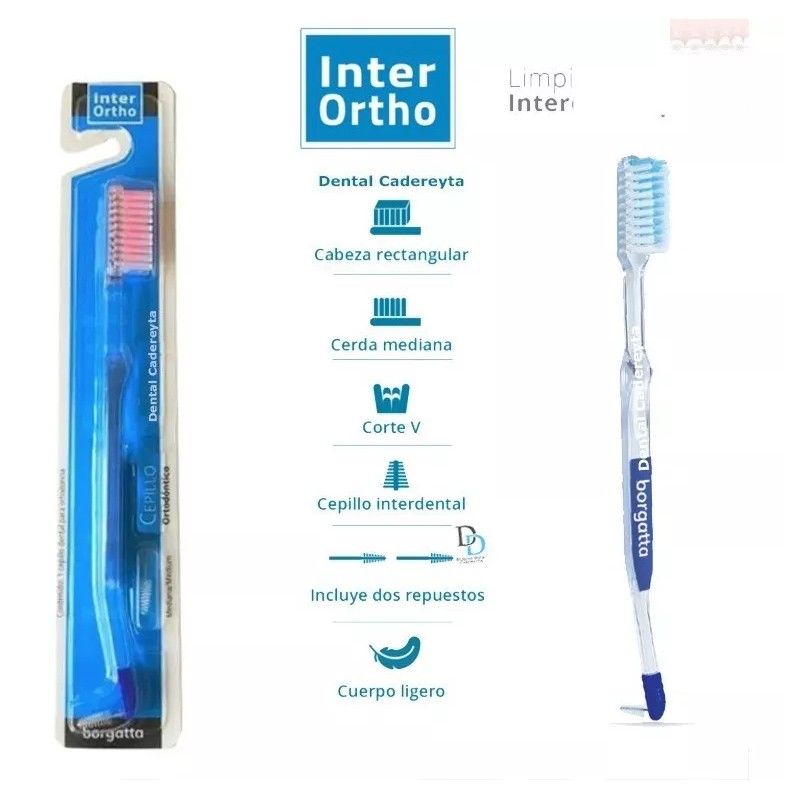 Borgatta Cepillo Para Ortodoncia Interdental Dental Full