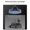 Suction Mount for GoPro, Car Mount Suction Cup Outside Window