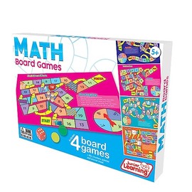 Junior Learning JL425 Math Board Games, Multi