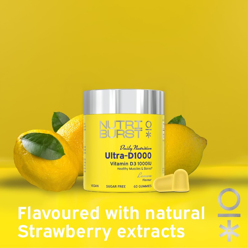 Nutriburst Ultra-D1000 Multipack - Vitamin D3 (1000IU) + Vitamin K2