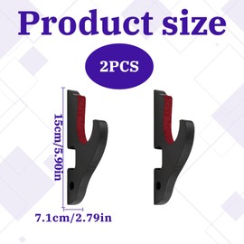 2PCS Sword Wall Mount Display Rack,1 Tier Adjustable Padded Katana Wall Mount,Black Sword Stand for Home & Game Room Decoration,Sword Holder,for Samurai Sword,Lightsaber,Cosplay,Demon Slayer Weapon