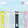 Pack of 6 Rulers 15 cm Children's Flexible/Animals Cartoon Ruler