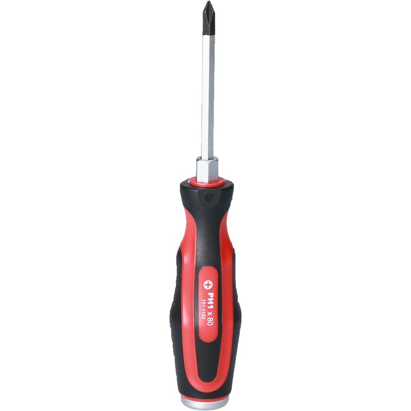 KS Tools 151.1102 ERGOTORQUEmax hammer cap screwdriver, PH1
