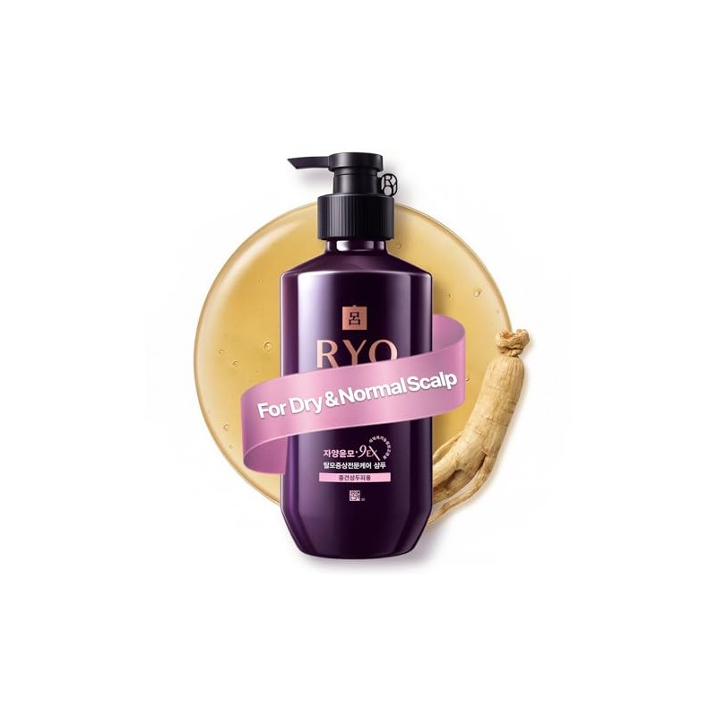 Ryo Anti-Hair Loss Shampoo for Normal & Dry Scalp