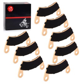 Front & Rear Sintered Brake Pads Kit Compatible with Polaris RZR XP 1000 2014-2022 RZR XP 4 1000 2014-2021 （NO-Premium Edition）