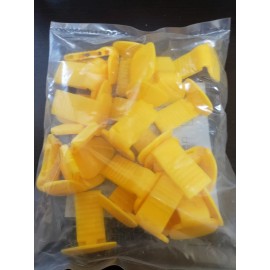 Plasdent  X-Ray Positioning Bite Block Posterior yellow 25 Pcs/Bag - Xr-0862