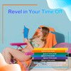 Tailoreadily 6 Pack Towel Bands, Secure Clips Alternative to Keep