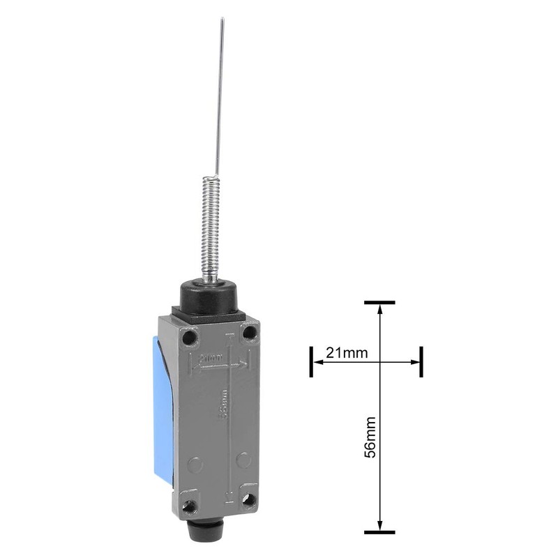 uxcell ME-8169 Cat Whisker Flexible Coil Spring Momentary Limit Switch