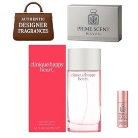 prime scent haven Happy Heart Perfume for Women Eau De Parfum Spray 3.4 oz - Bundled with Perfume Atomizer