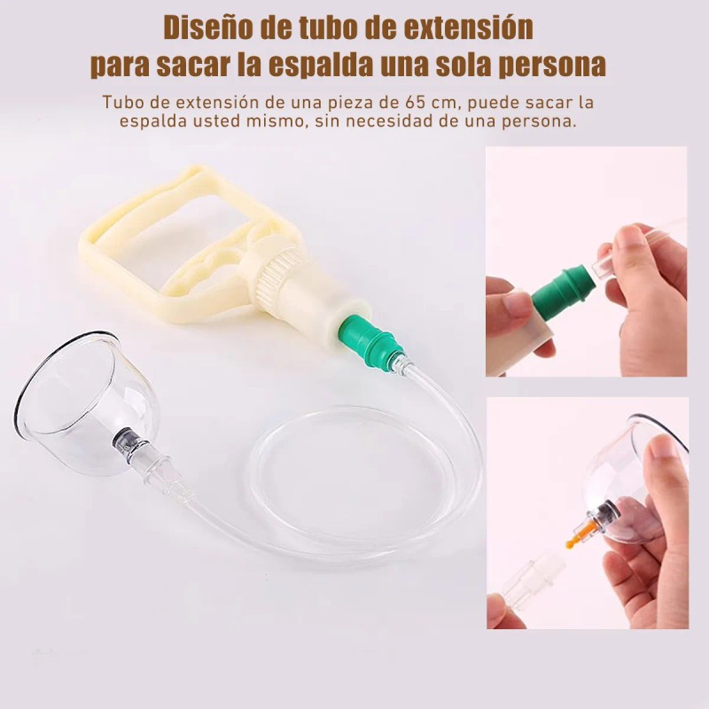 Ventosas De Vacío 24pcs Relajan La Espalda Y El Cuerpo