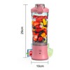 Portable Blender 600ml Personal Size Juicer Cup for Shakes and