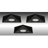 Trango Cook 6740-35 Under-Unit Light in Matt Black Recessed Spotlight