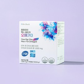 Doctor Check Dr. Check One Per Day Max RTG Omega 3 2 Boxes / 닥터체크 원퍼데이 맥스 알티지 오메가3 2박스