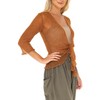 SHU-SHI Sheer Cardigans For Women Summer Knit Shrug Lightweight For