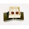 Wood and Resin Cufflinks, Resin and Wood Cufflinks, Wooden Cufflinks,