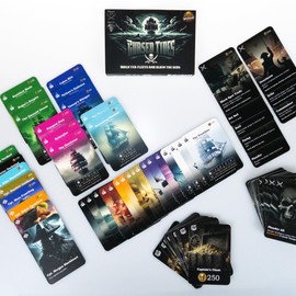 Worgan Games Cursed Tides - Pirate Strategy Card Game | Fun for Kids, Teens & Adults | 2-5 Players | Ages 8+ | Quick 15-Minute Gameplay