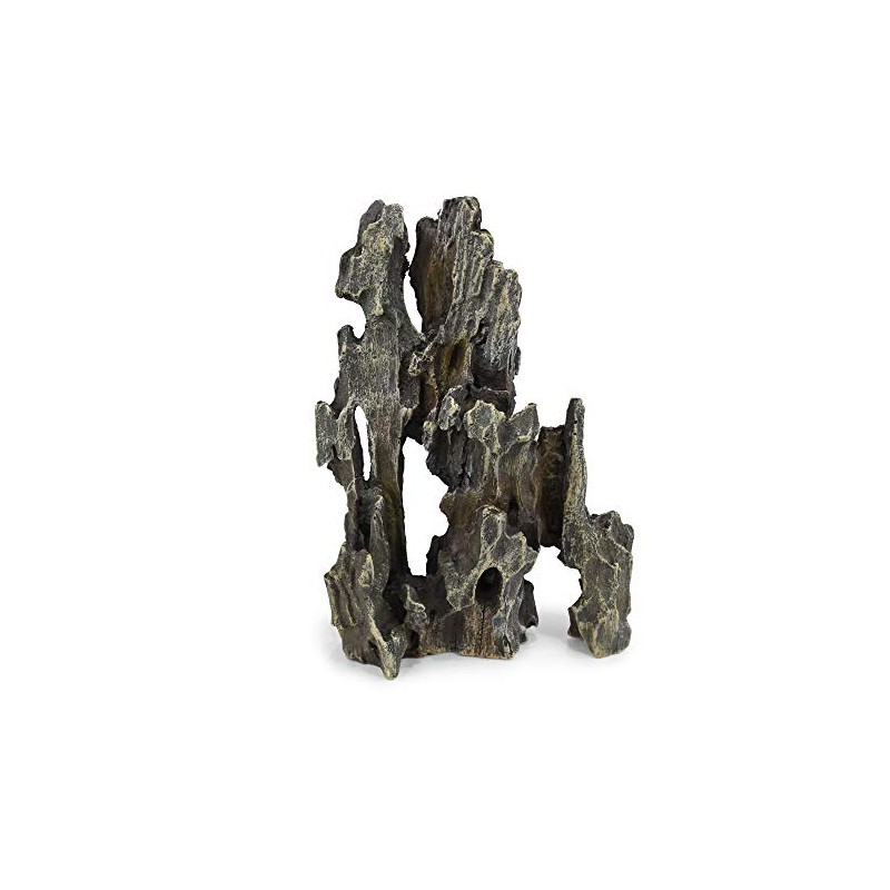 Kazoo Driftwood Ornament, Dark Grey Large