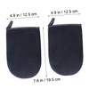 NOLITOY Self Tanning Applicator Mitts Set of 2 Black Gloves