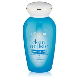 L'Oréal Paris Clean Artiste Oil Free Eye Makeup Remover, 4 fl. oz.