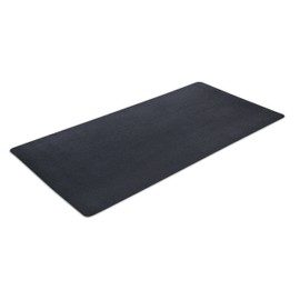 MotionTex Exercise Equipment Mat for Under Treadmill, Rowing Machine, Elliptical, Fitness Equipment, Home Gym Floor Protection, 36" x 72", Black