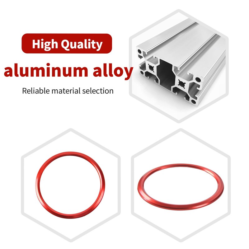 JOSHELA for Camaro Dash Air AC Vent Cover Trim Ring