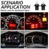 10pcs DC 12V 1.2W T5 Direct Connector Indicator Light Central