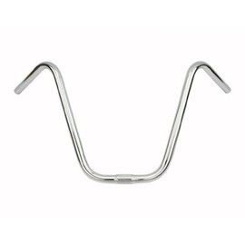 Lowrider Chrome 13" 25.4mm V Handlebar, Cruiser Bike Handlebar