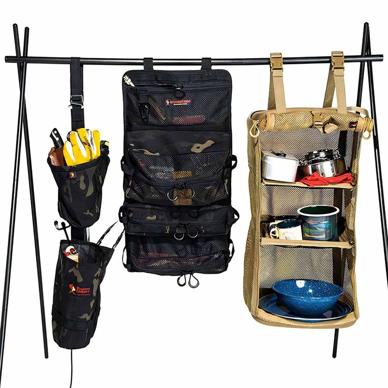 Oregonian Camper OCA2031WB Case, Camping Shelf, Wolf Brown
