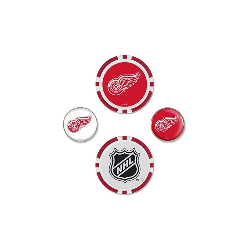 Team Effort Detroit Red Wings Ball Marker Set