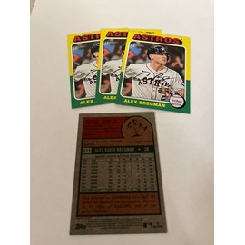2024 Topps Heritage High Number Alex Bregman #571 Houston Astros "4-card lot"