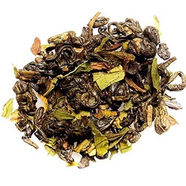 Nelson's Tea - Moroccan Mint - Green Loose Leaf Tea - Gunpowder green tea and peppermint leaves - 2 oz.