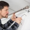 sourcing map 2 Set 9.84inch Ceiling Mount Bracket Fit 1.02inch