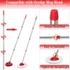 Fazlynyi Spin Mop Replacement Handle and Mop Base Replacements for