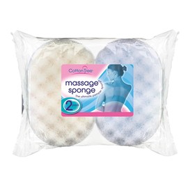 CT Duo Luxury Massage Bath Sponges for Ultimate Refreshment - 2 per pack