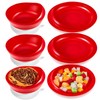 Hushee Adaptive Spill Proof Scoop Bowl and Plate Set with