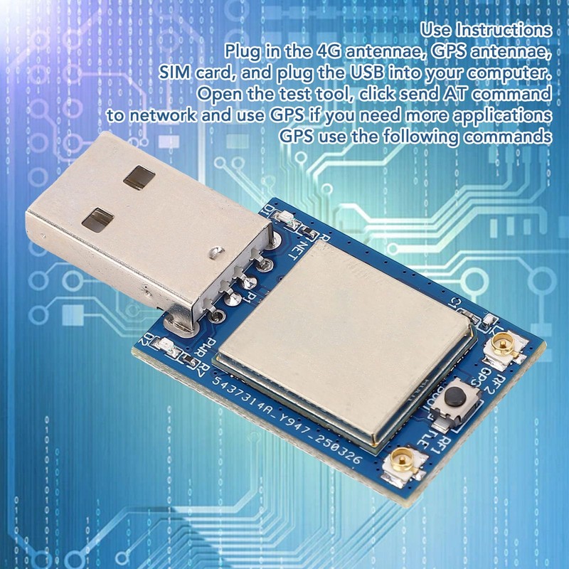Pyhodi 4G Full Netcom Module, USB Internet Module with GPS