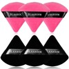 BLAAROOM 6 Pieces Powder Puff Face Makeup Velour Soft Triangle