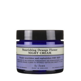 Neal's Yard Remedies | Nourishing Orange Flower Night Cream | Vegan| Replenishes Skin Overnight | Moisturize Dry Skin | 50g